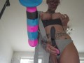 Just giving myself a doggy - i really love this dildo and a good windue