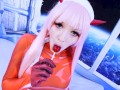 Zero Two... Space Facial Darling in the Franxx Cosplay Rainbowslut