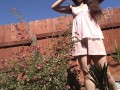 PinkMoonLust Camera angle test behind the scenes Instagram Twitch TV camgirl Live Wardrobe Bend Over