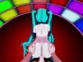 Hatsune Miku gets doggystyle fucked on stage (POV Hentai)