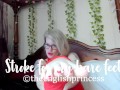 Stroke for my British bare feet