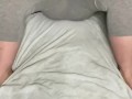 Squirting in my grey leggings 