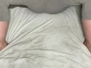 Squirting in my grey leggings 