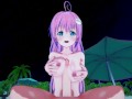 POV fucking Lala Satalin Deviluke on the beach - To-Love Ru Hentai