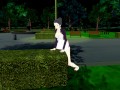 Обещанный Неверленд | Изабелла мастурбирует в общественном парке [3d хентай]