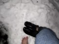 Босиком по снегу