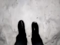 Босиком по снегу