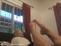 Watch my Russian Feet while I Read a Book Ignore Foot Fetish POV Liana Serpenta