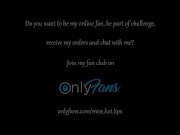 Mistress Hot Lips shows him how to ruin orgasm. Chastity and ruined orgasm.