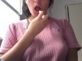 Admire my perky tits and plump lips