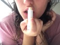 Admire my perky tits and plump lips