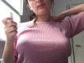 Admire my perky tits and plump lips