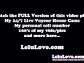 Behind the scenes porn VLOG w/ flashing titties shaking & dirty talking JOI & bloopers - Lelu Love