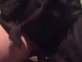 Milf rides dildo till she cums 