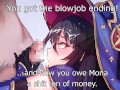 Mona Dominates your Wallet! (Hentai JOI) (Genshin Impact, Wholesome)