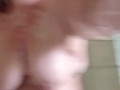 Pussy and bubbles wet shower play