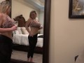 Wine and Orgasms a Housewife cums after a hard workout