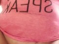 Bouncing tits prefect pretty pussy milf rides close up front view 