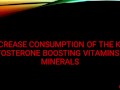 How To Boost Testosterone Naturally For Men ( 8 WAYS )