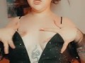 trying on sexy dresses and lingerie makes me so horny I fuck my biggest dildo