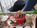CANDID See Through LEGGINGS in a Shopping Mall - Fit Round Ass LATINA Babe