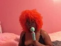 Carmen fucks herself silly 