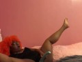 Carmen fucks herself silly 