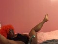 Carmen fucks herself silly 