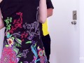 delivery guy get a handjob tip from horny customer