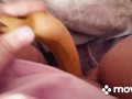 Banan in my pussy masturbate