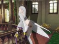 3D HENTAI Emiria Re:Zero threw her leg and fucked