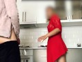 Hot stepmom helped to cum and allowed to touch her pussy