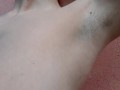 Armpit Fetish, Hairy Armpits and Hairy Pussy, Big Natural Boobs Tease