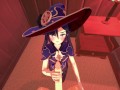 Mona gets POV fucked doggystyle and in Piledriver position - Genshin Impact Hentai.