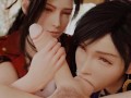 3D Hentai Compilation: Final Fantasy 7 Tifa Aerith Compilation FF7 Remake Threesome
