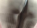Pink pantyhose ebony bbw