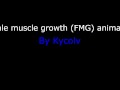 Female Muscle Growth Animations by Kycolv