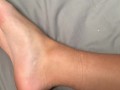 boy jerks off and bursts his thick load on his food (HOT THICK CUM)