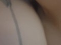 Candid Handheld - drowsy morning nursing session eases into intimate, rooting fuck