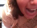 Taking fan request on zoom to stretch my anus