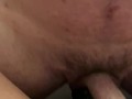 Double fucking her pussy and then exploding in her ass