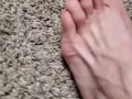 On the Floor and Ready to Suck Gia Love's Toes