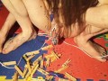 Diapers, Candles, Clothespins, ems electro shock, self torture Part 2