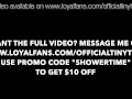 Ana graves fucks Midget Tiny Texie sex tape in the shower