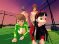 FOURSOME WITH  AND YUKIKO - PERSONA 4 PORN