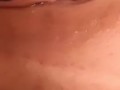 Risky public upclose masturbation