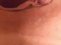 Risky public upclose masturbation