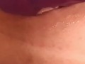 Risky public upclose masturbation