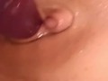 Risky public upclose masturbation