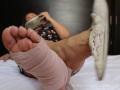 MASTURBATION AND SPRAIN FETISH BY YELAHIAG